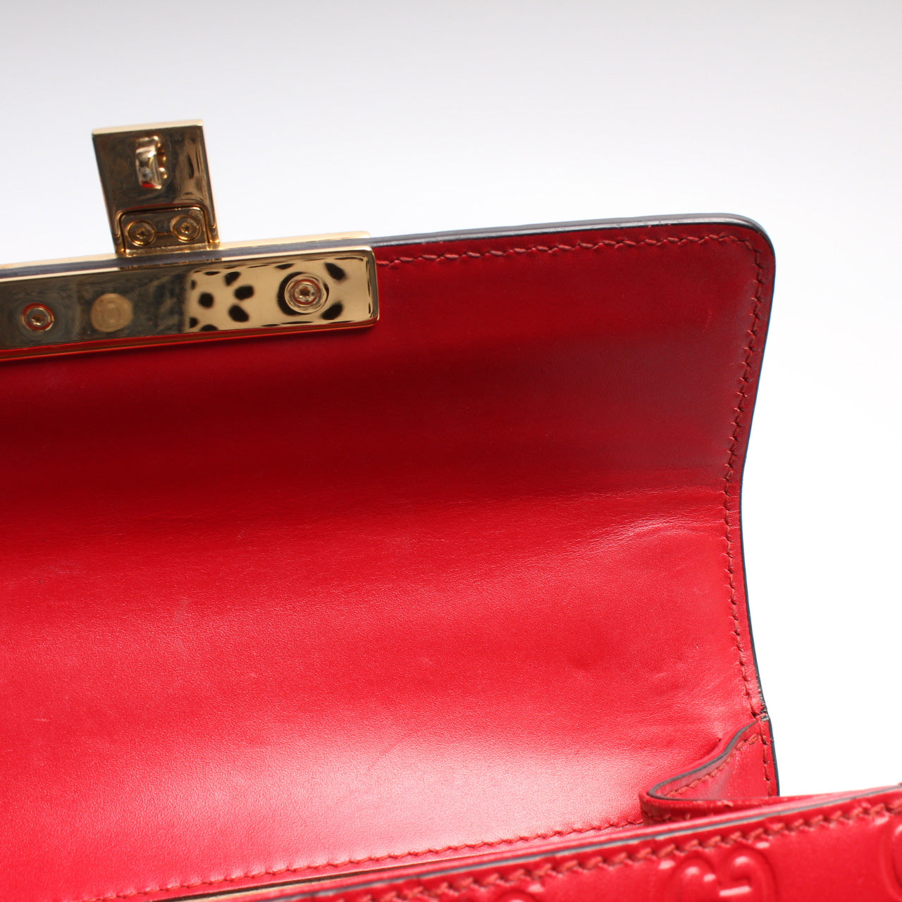 409487 Padlock Guccissima Small
