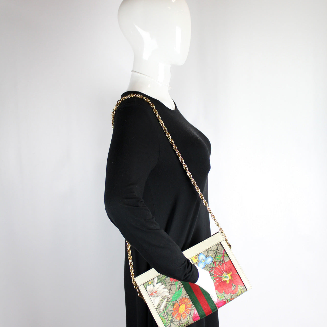 503877 GG Supreme Ophidia Small Chain