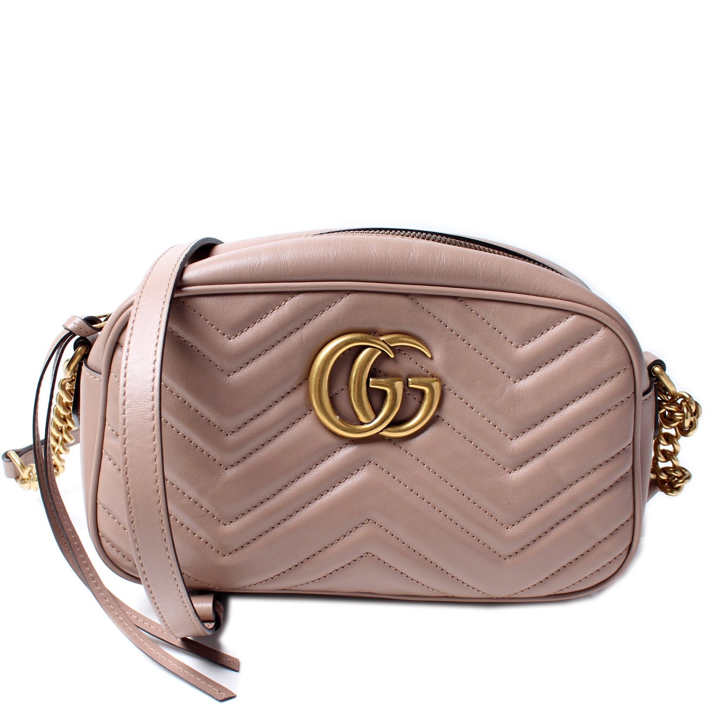 447632 Marmont Small Leather Camera