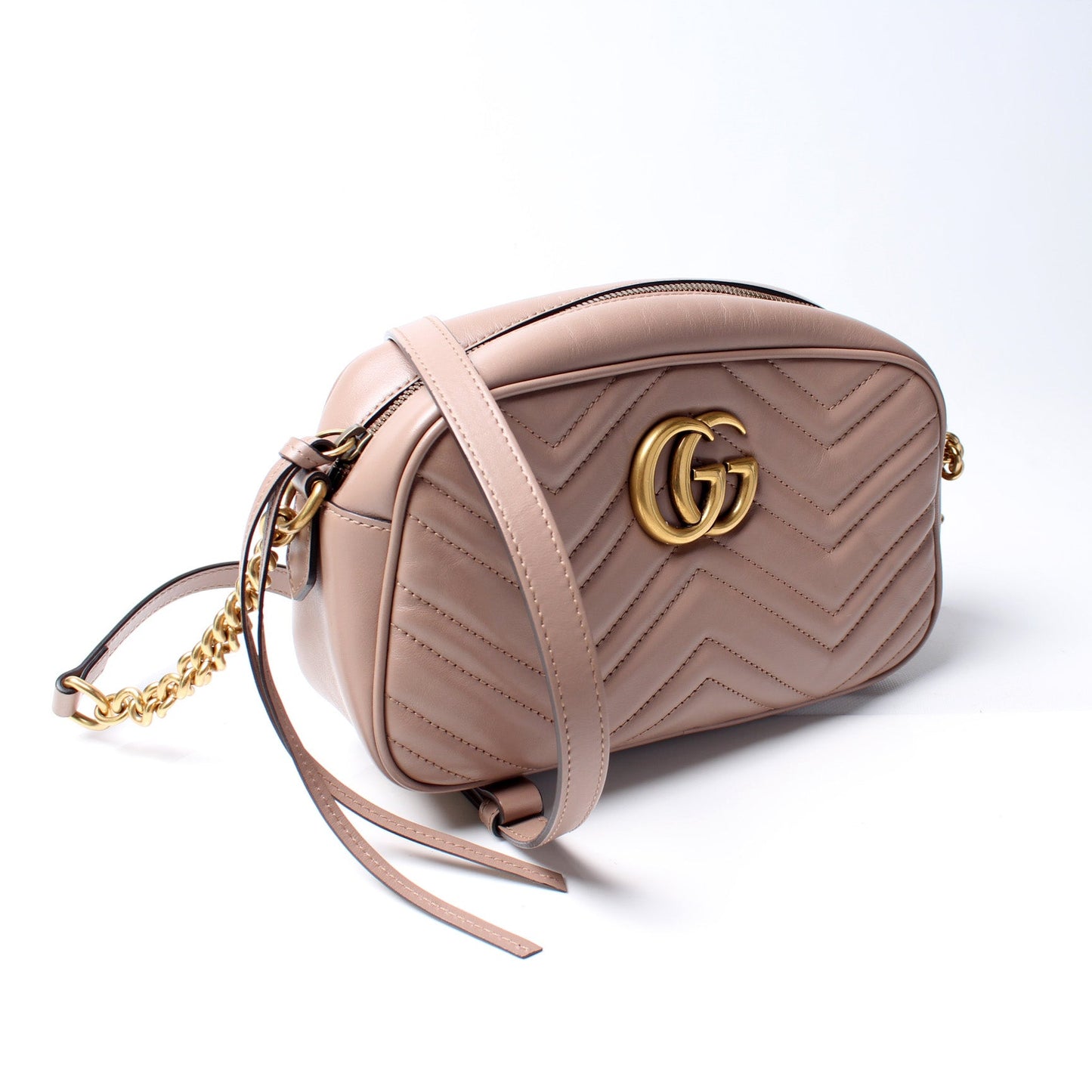447632 Marmont Small Leather Camera