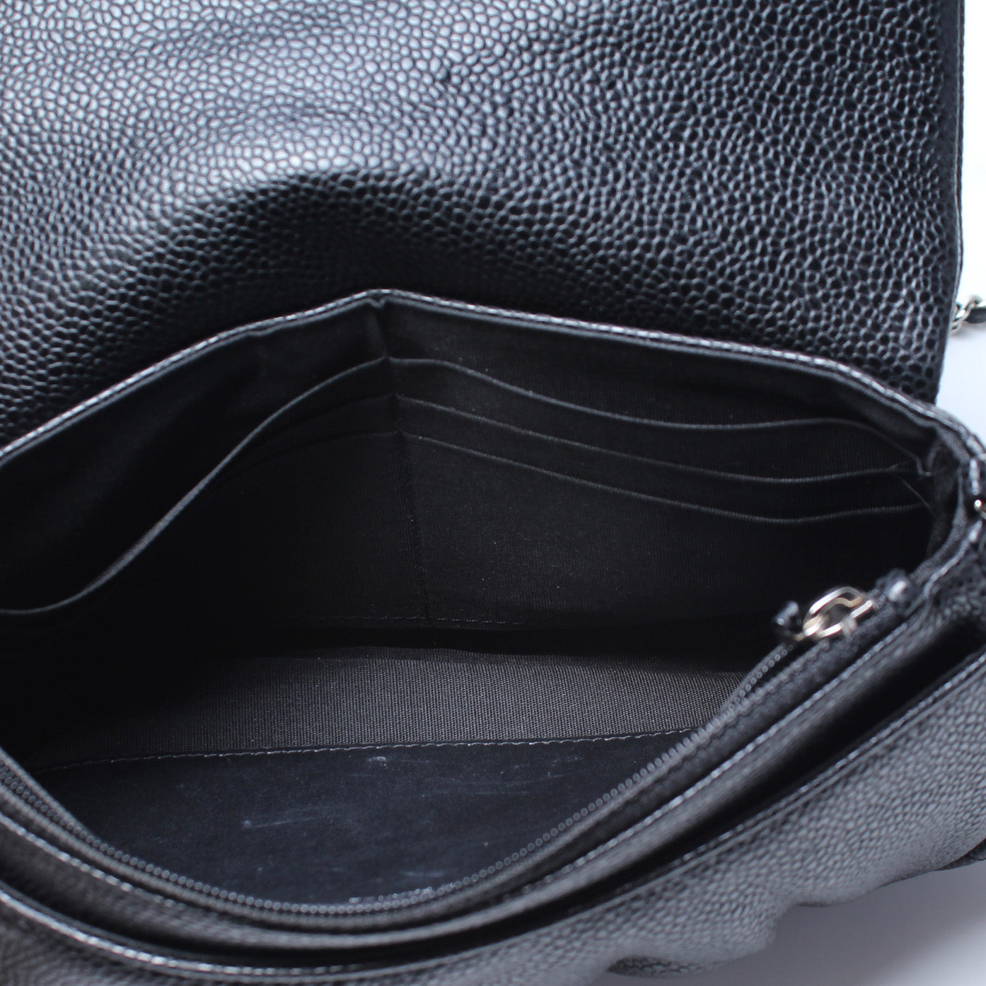 Chanel WOC Half Moon Caviar 18M