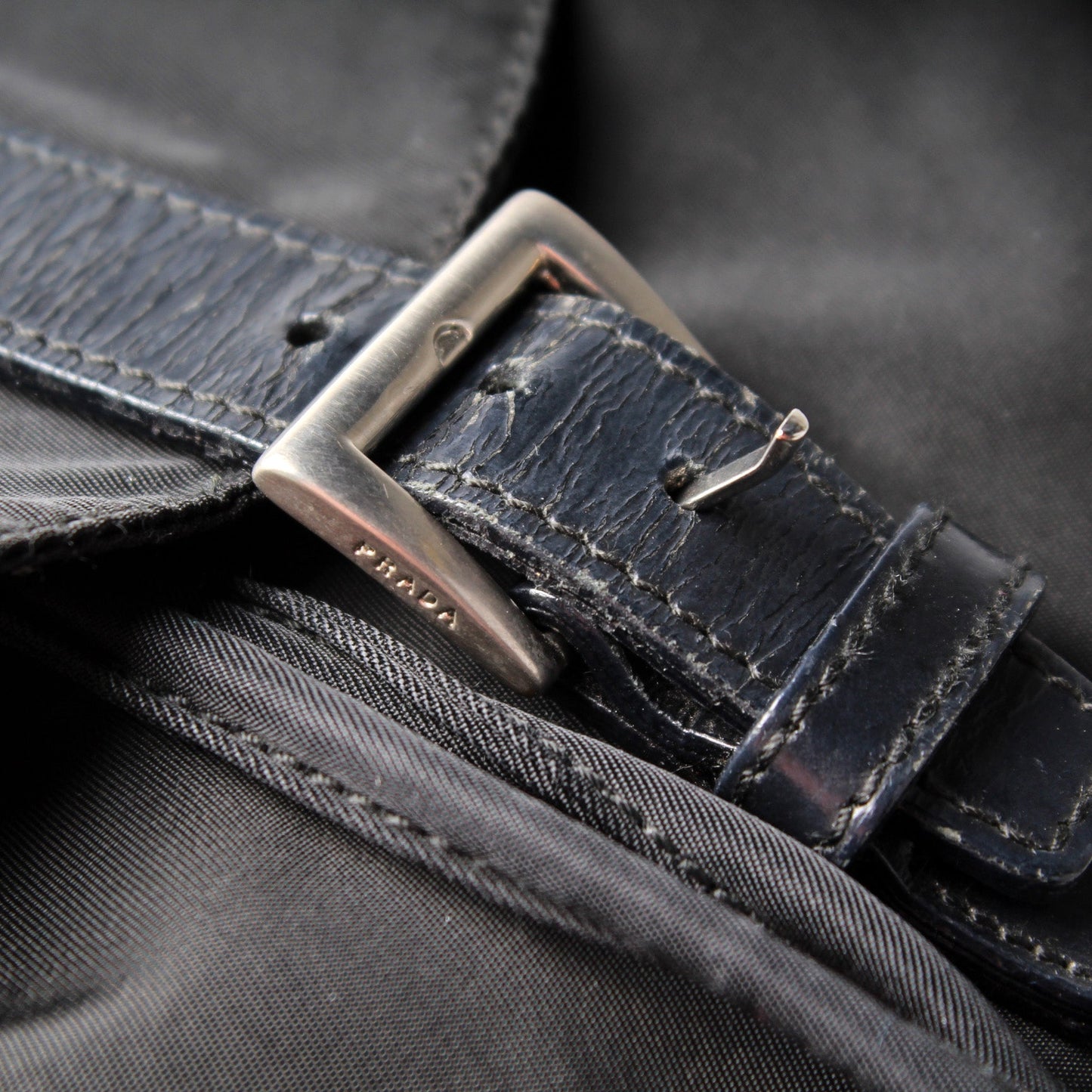 Vintage Nylon Backpack Small