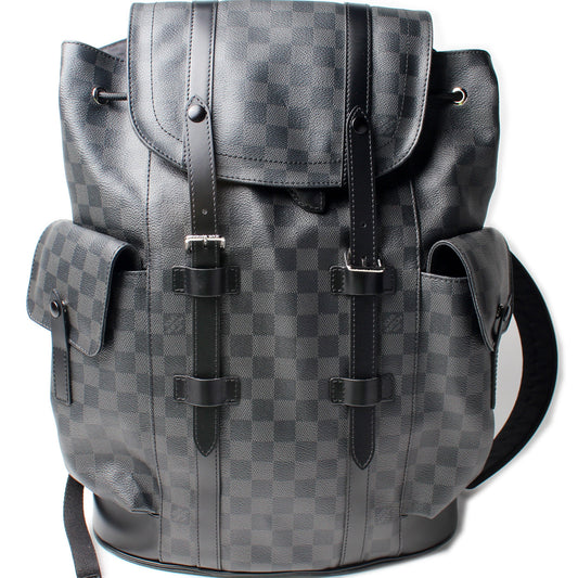 Christopher Backpack Damier Graphite