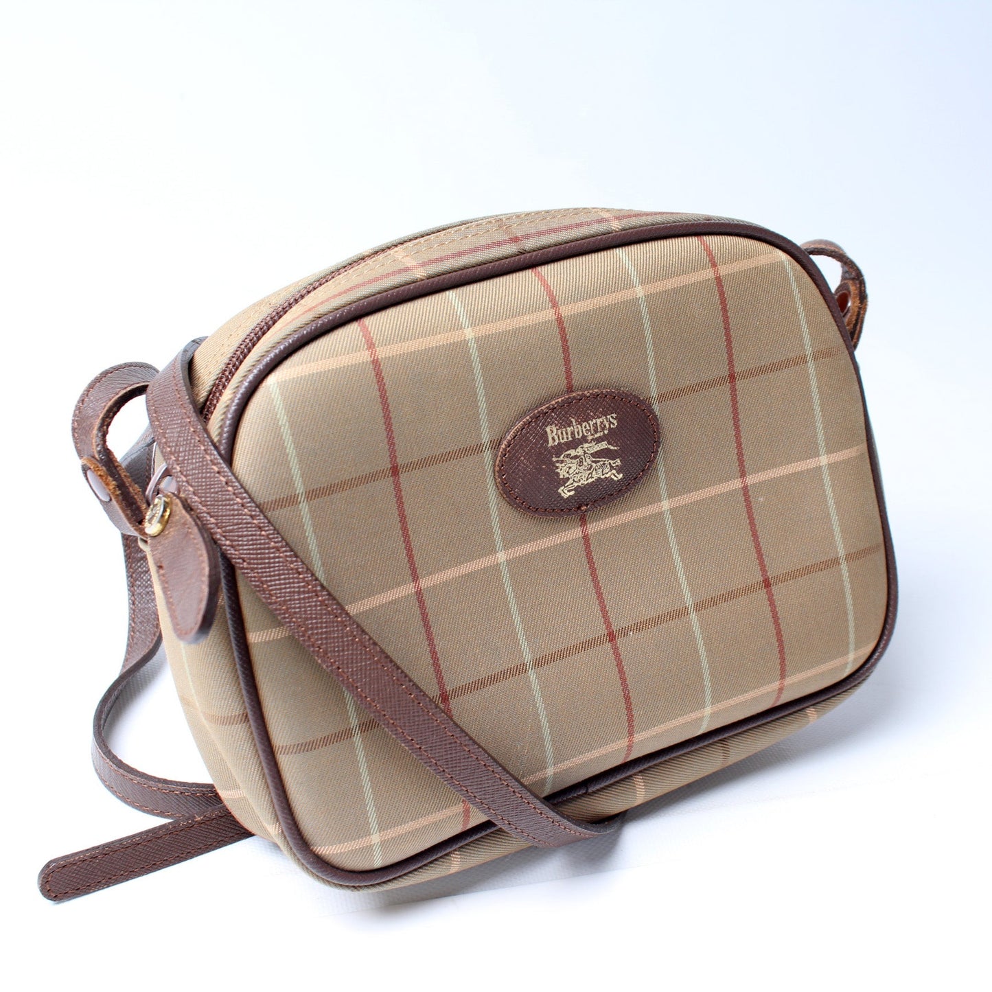 Vintage Canvas Pochette Crossbody