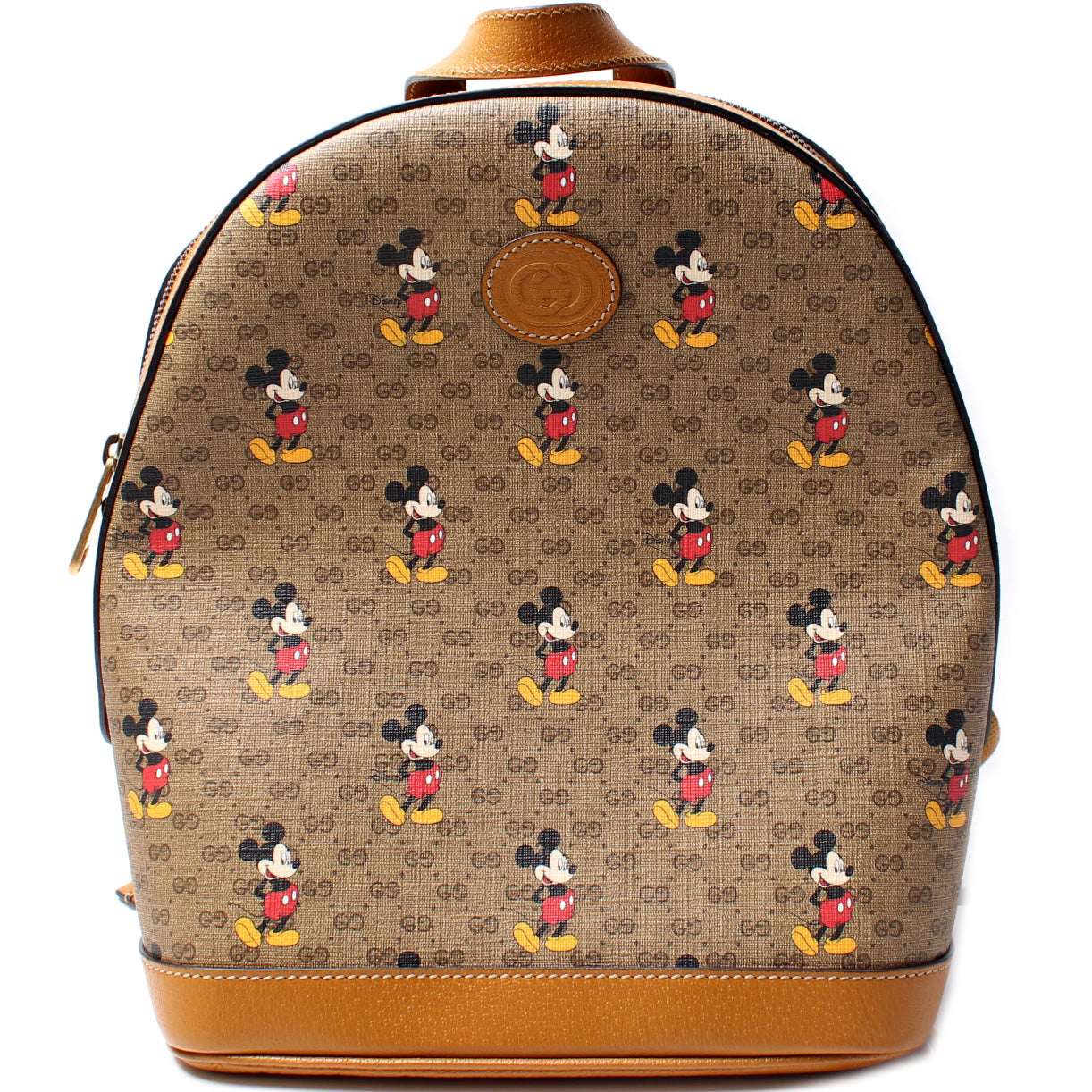 552884 Disney X Gucci Mickey GG Supreme Backpack Small