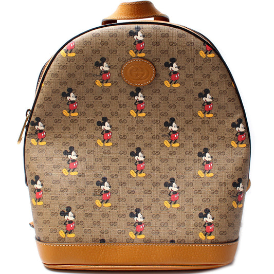 552884 Disney X Gucci Mickey GG Supreme Backpack Small