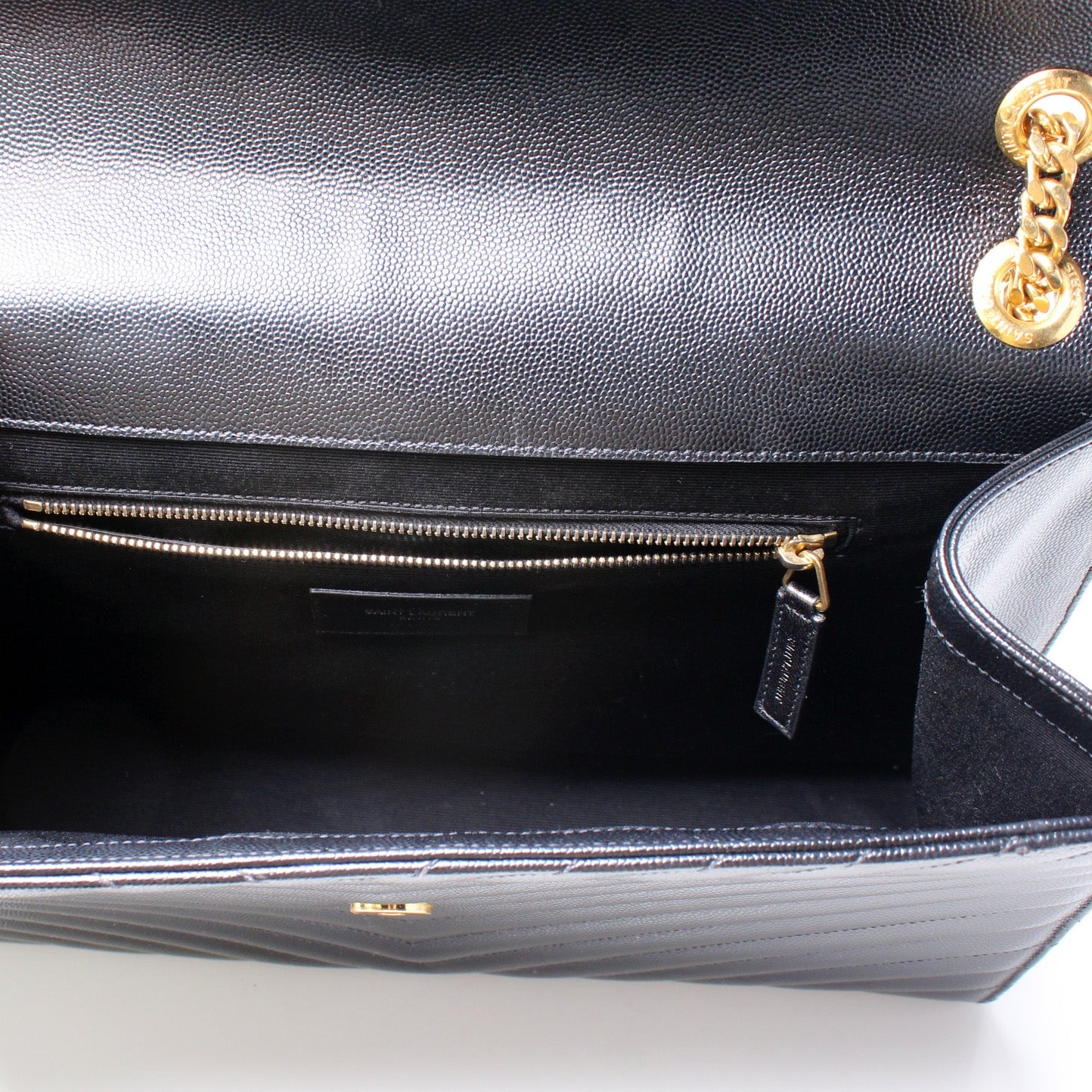 354118 Monogramme Chevron Satchel