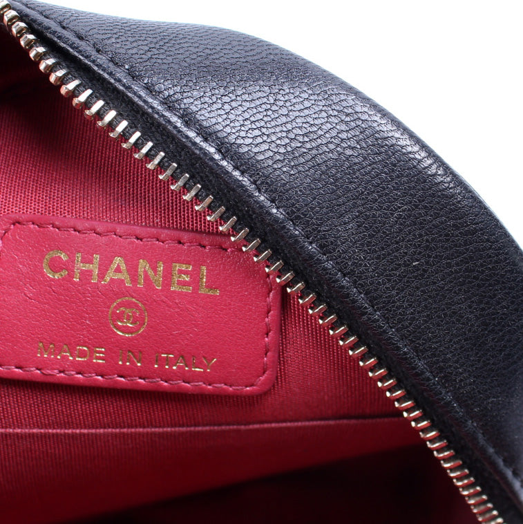 19 Round Clutch W/ Chain Lambskin 30M