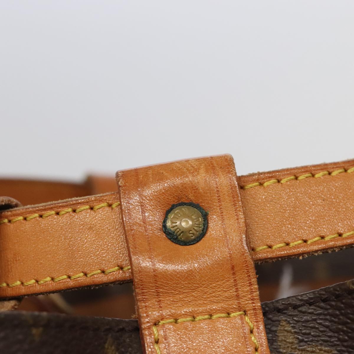 Louis Vuitton Randonnée Brown Canvas Backpack Bag