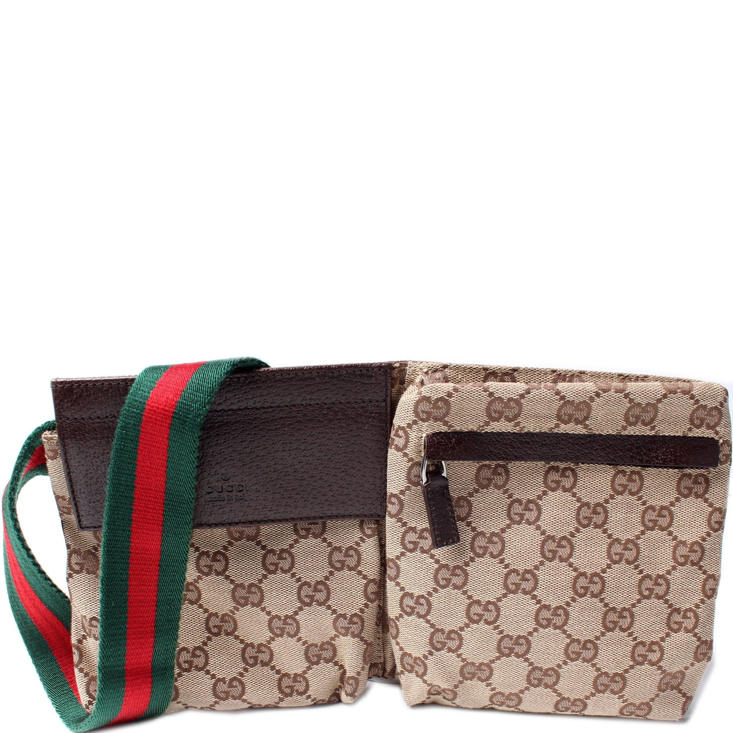 28566 GG Canvas Waist Bag
