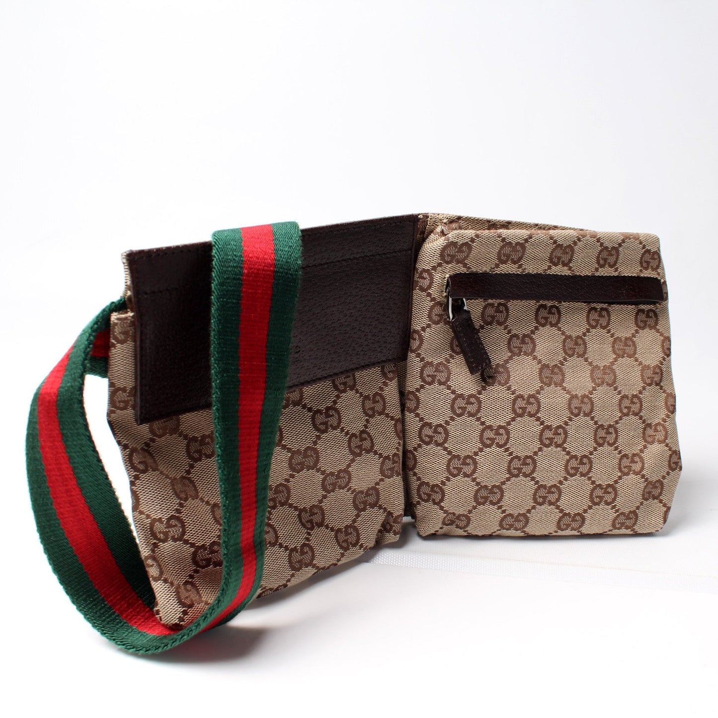 28566 GG Canvas Waist Bag