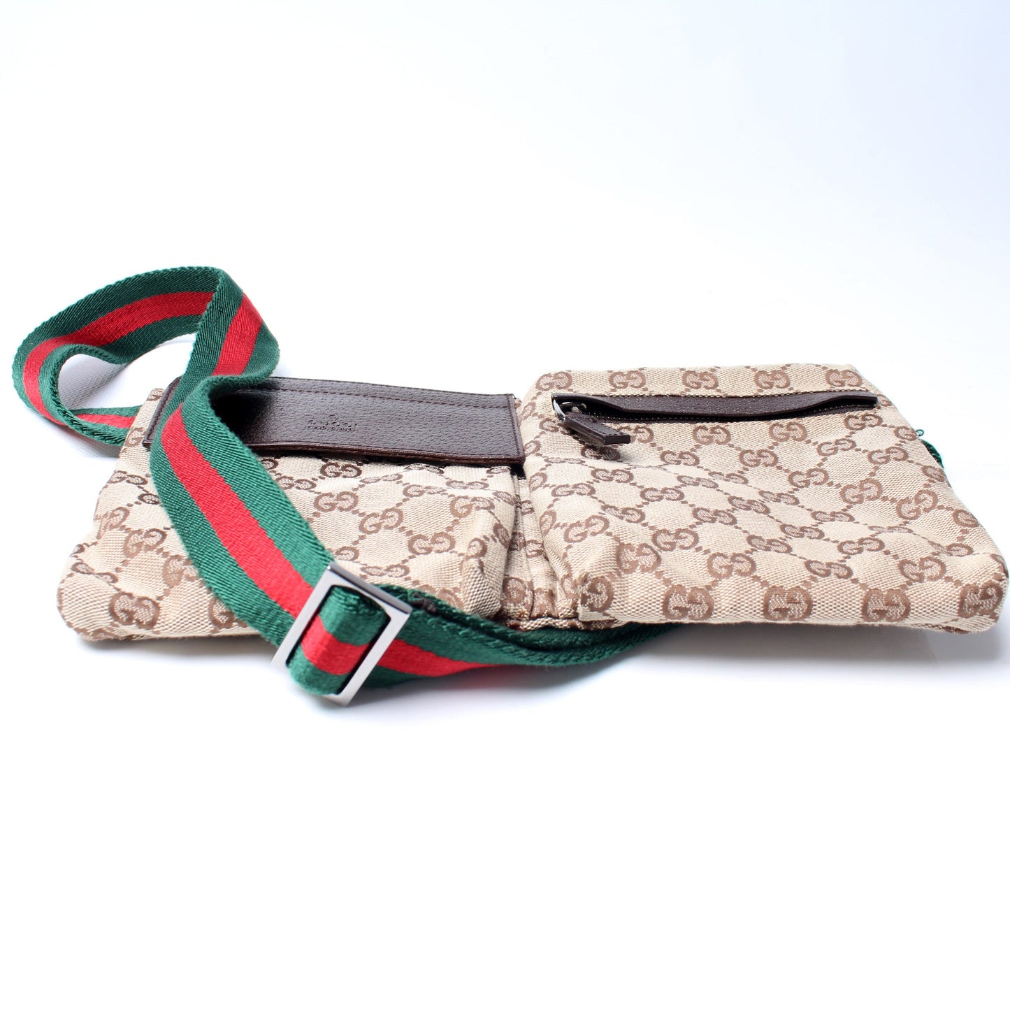 28566 GG Canvas Waist Bag