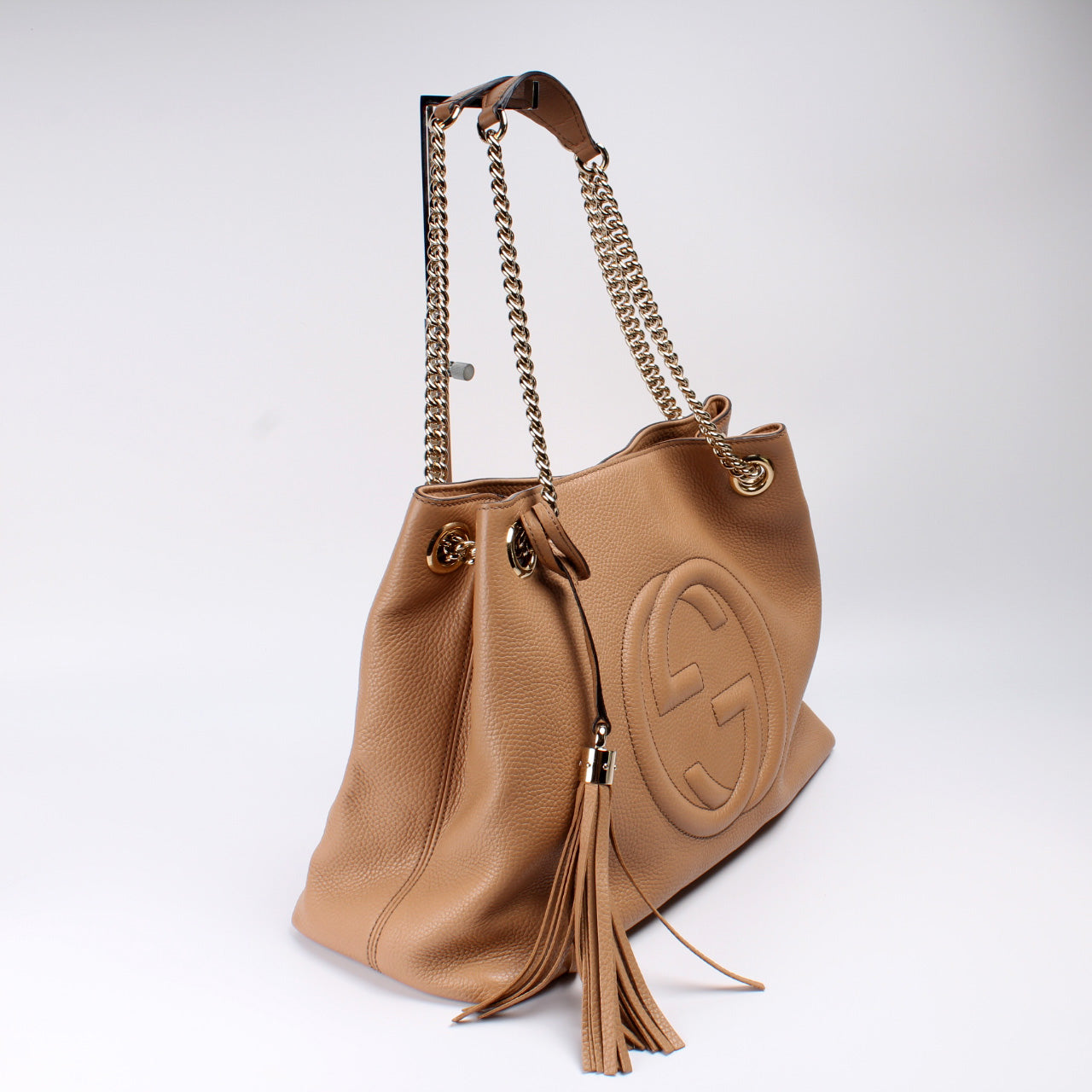 308982 Soho Leather Shoulder Medium