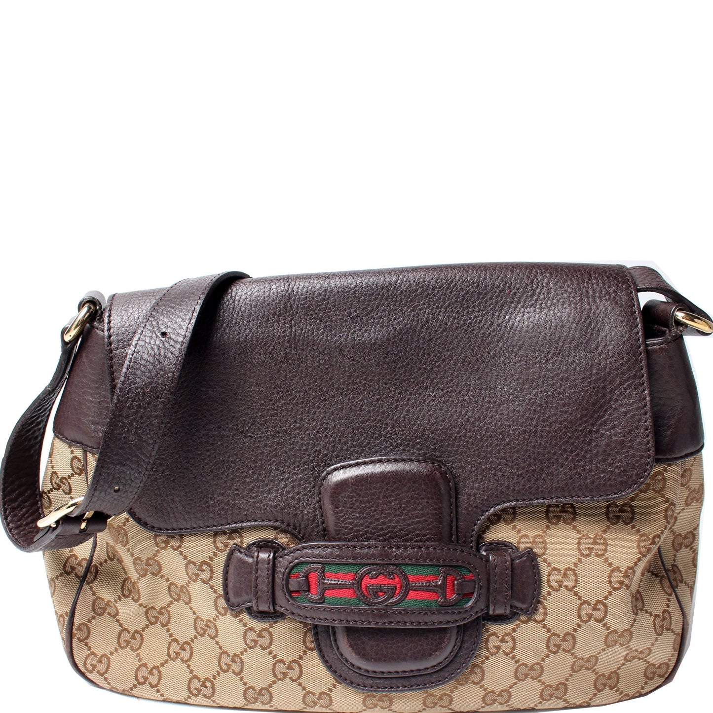 296853 GG Canvas Shelly Bag