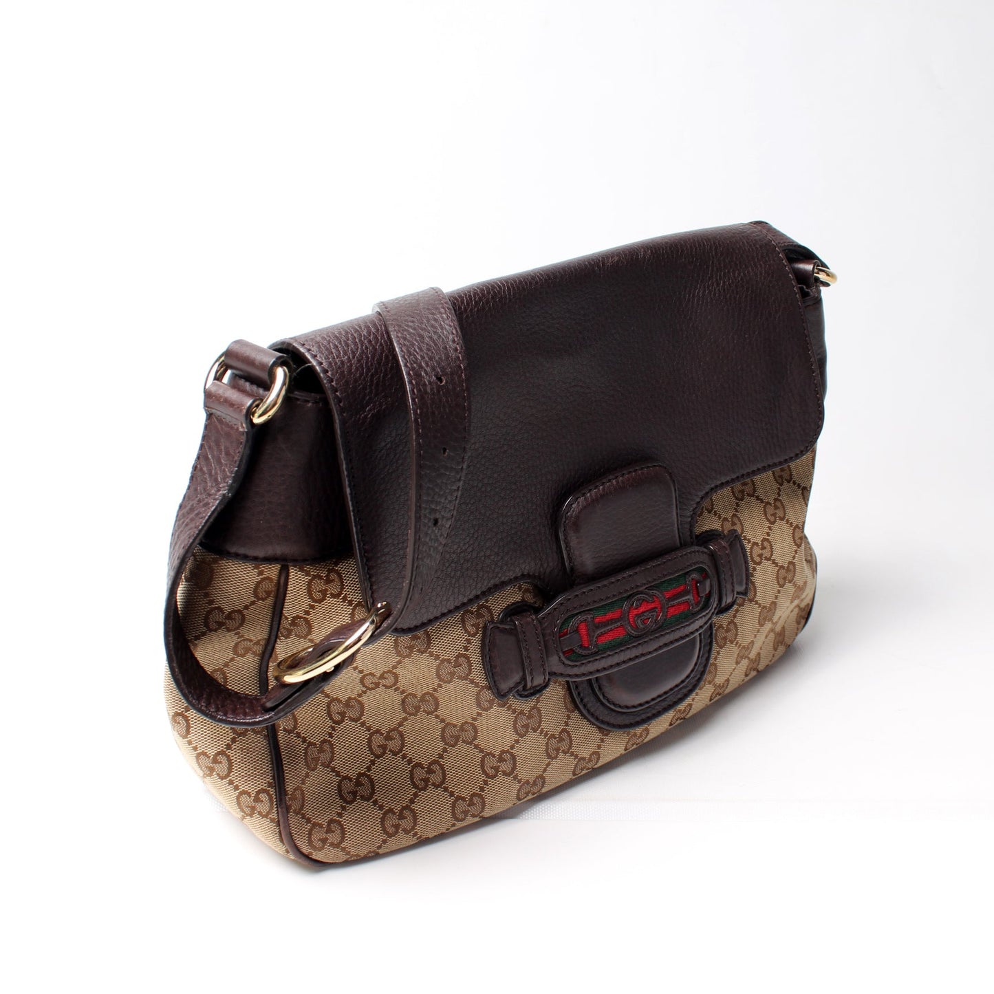 296853 GG Canvas Shelly Bag