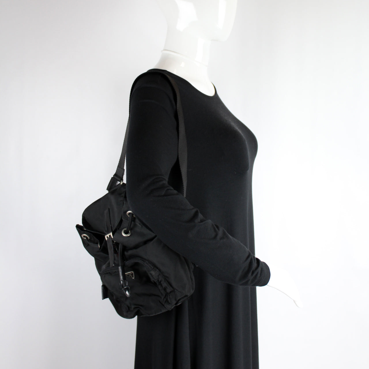 Vintage Nylon Backpack Small
