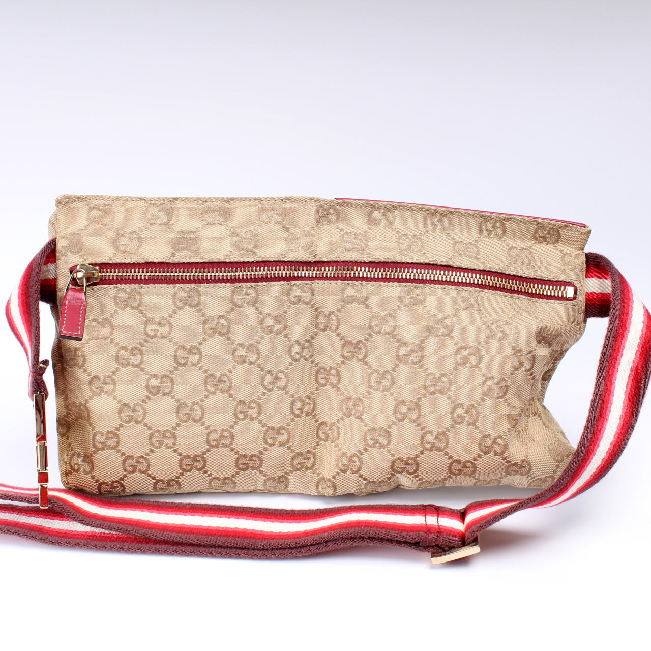28566 GG Canvas Waist Bag