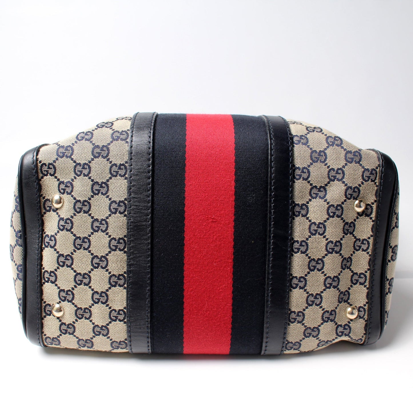 247205 Boston Bag GG Canvas