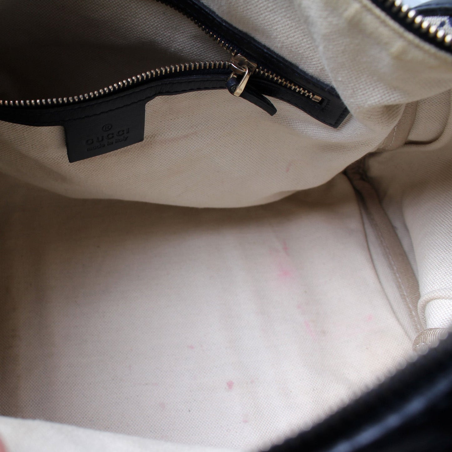 247205 Boston Bag GG Canvas