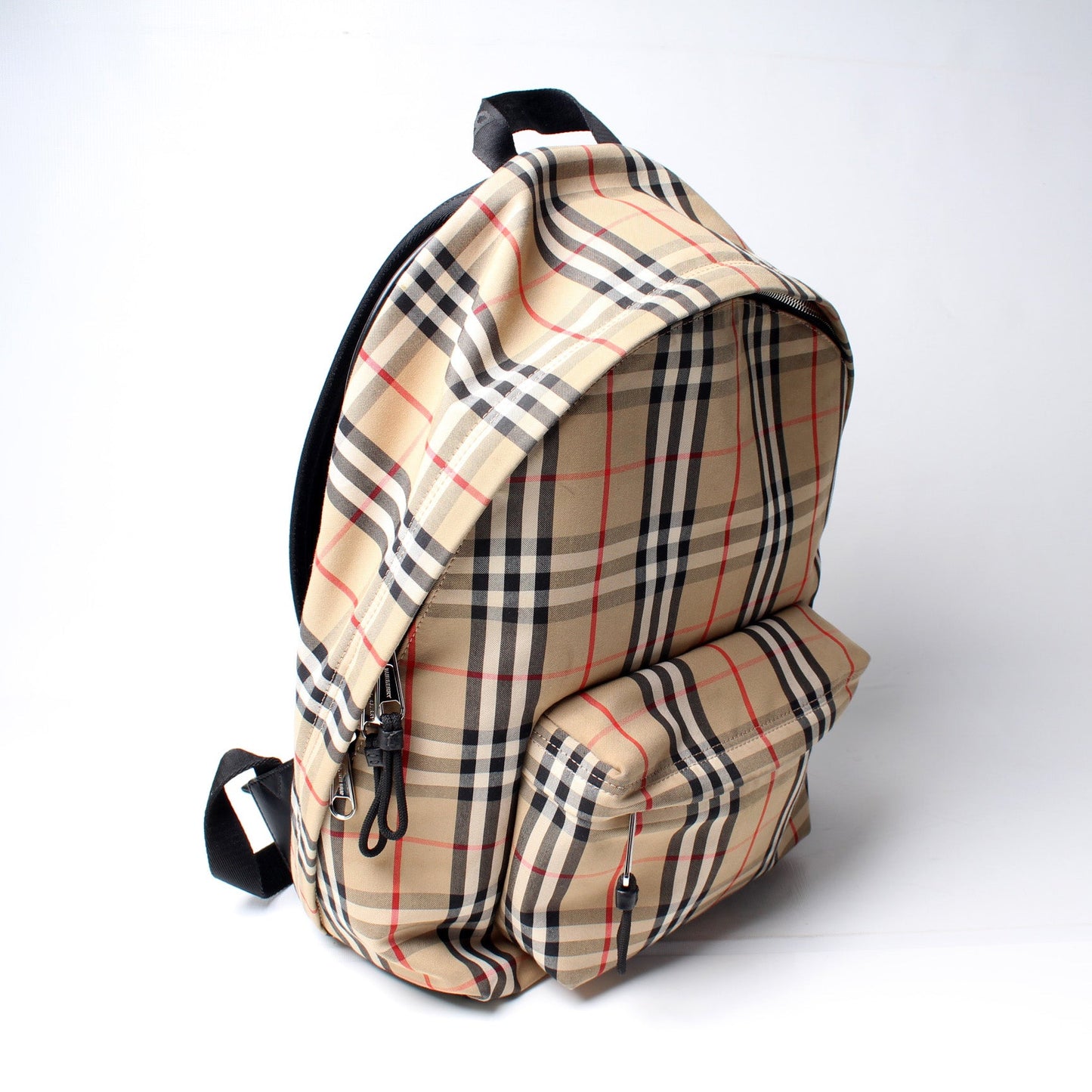 Vintage Check Nylon Backpack