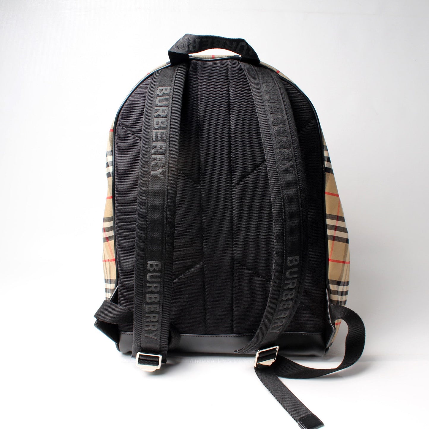 Vintage Check Nylon Backpack