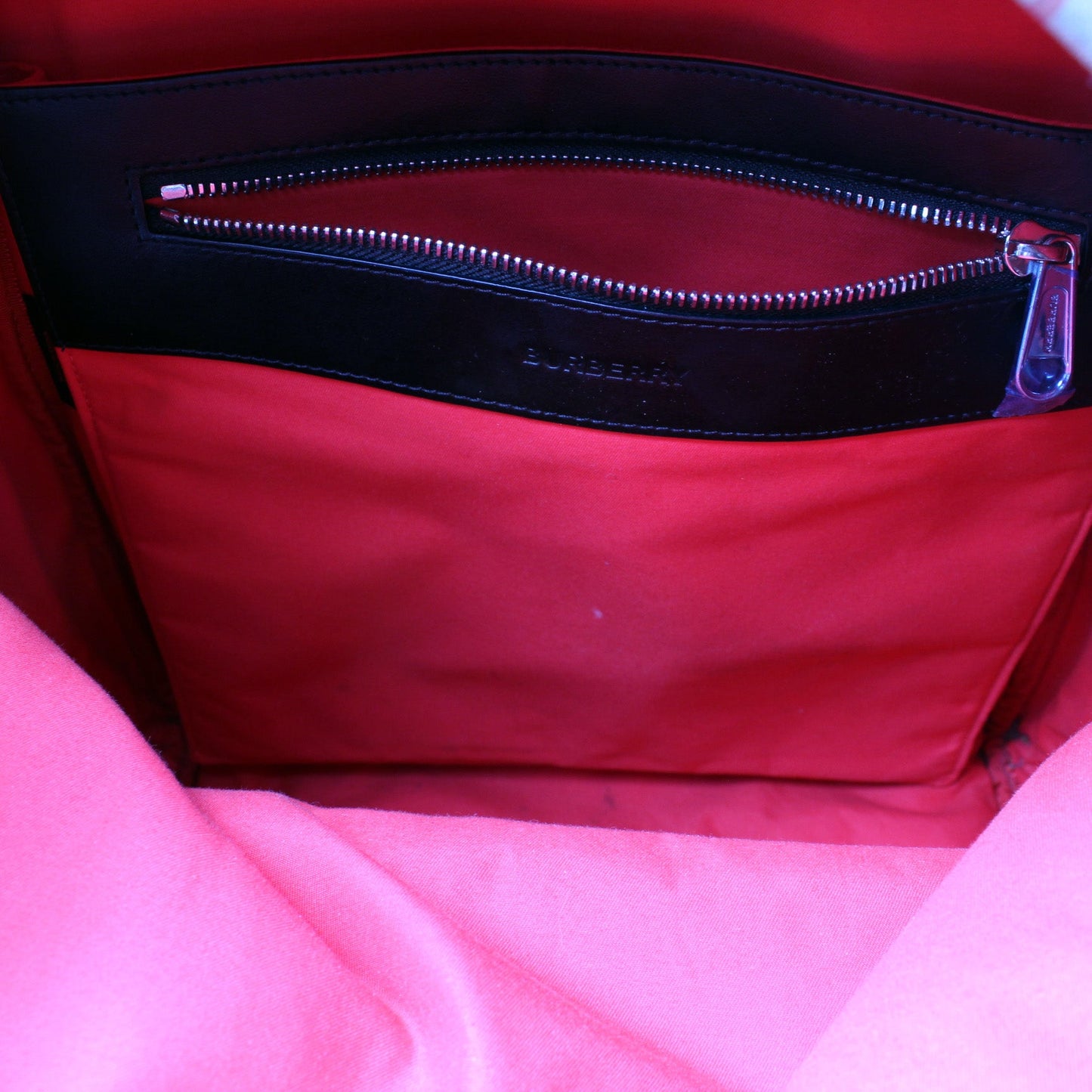 Vintage Check Nylon Backpack