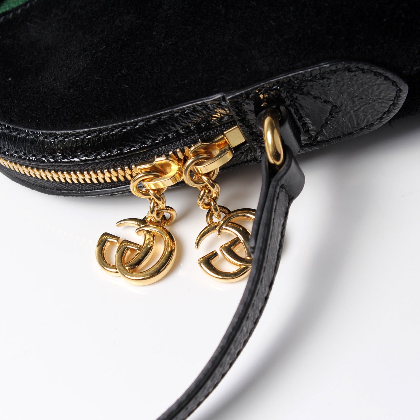 499621 Ophidia GG Suede Small Crossbody