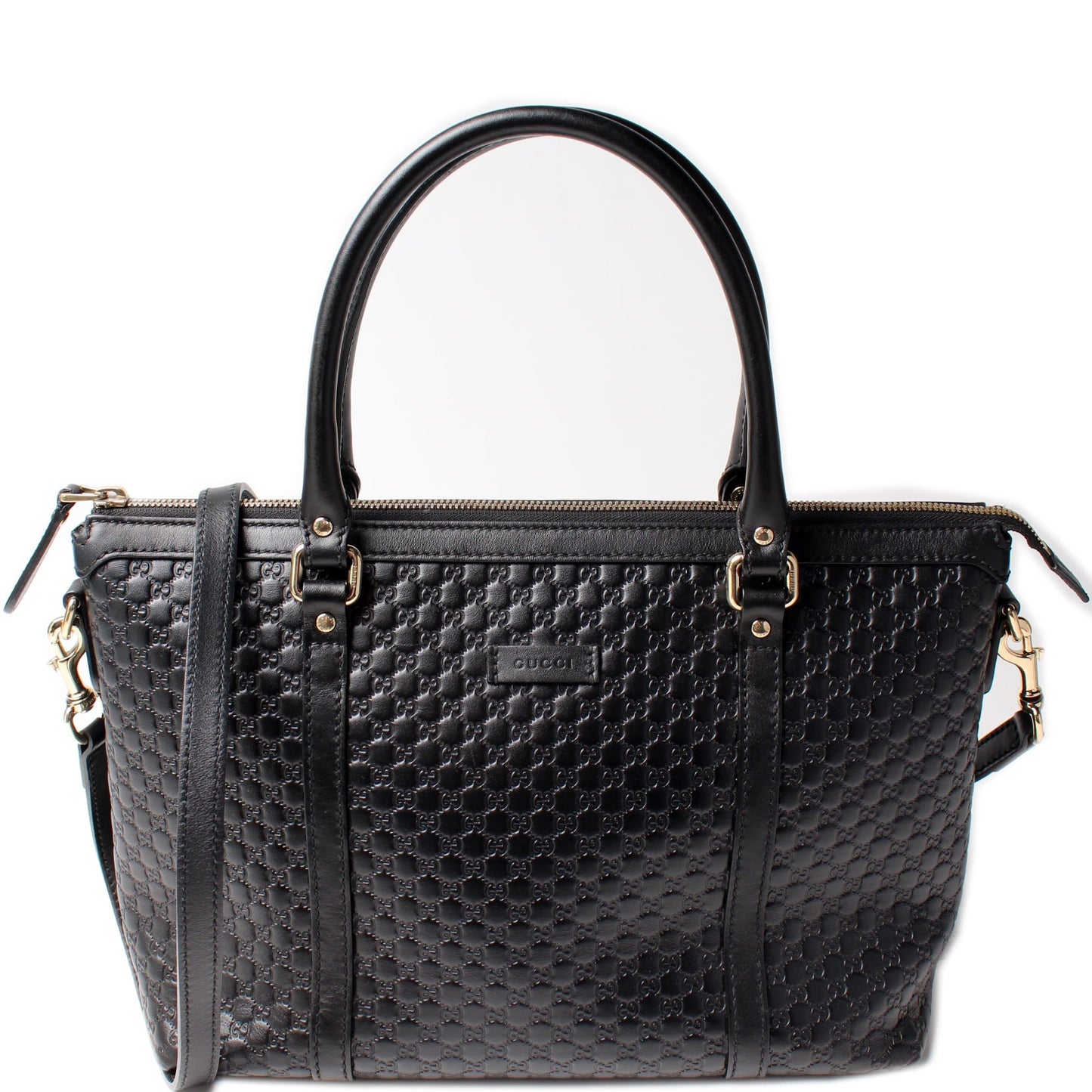 449656 Margaux Satchel Micro Guccissima