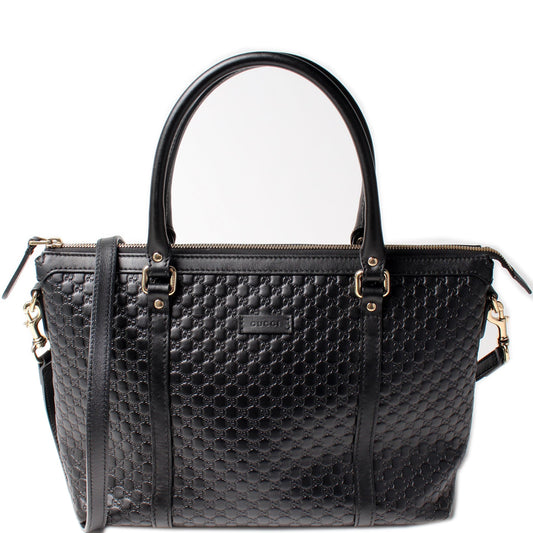 449656 Margaux Satchel Micro Guccissima