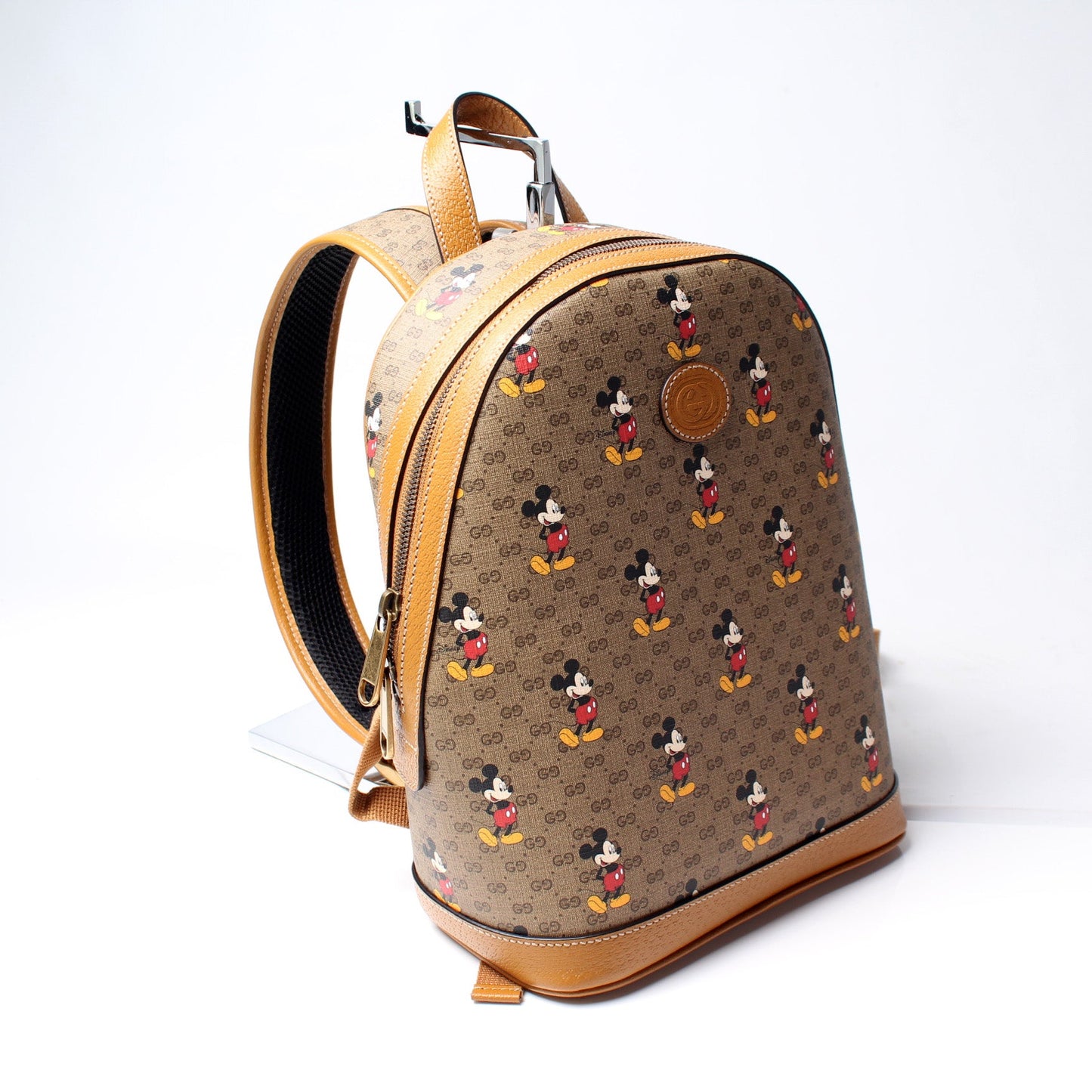552884 Disney X Gucci Mickey GG Supreme Backpack Small