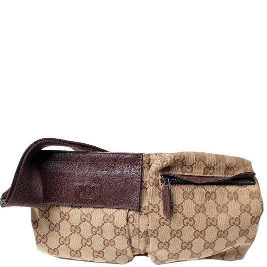 28566 GG Canvas Waist Bag
