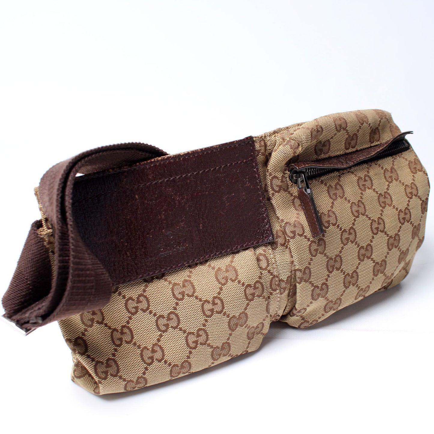 28566 GG Canvas Waist Bag