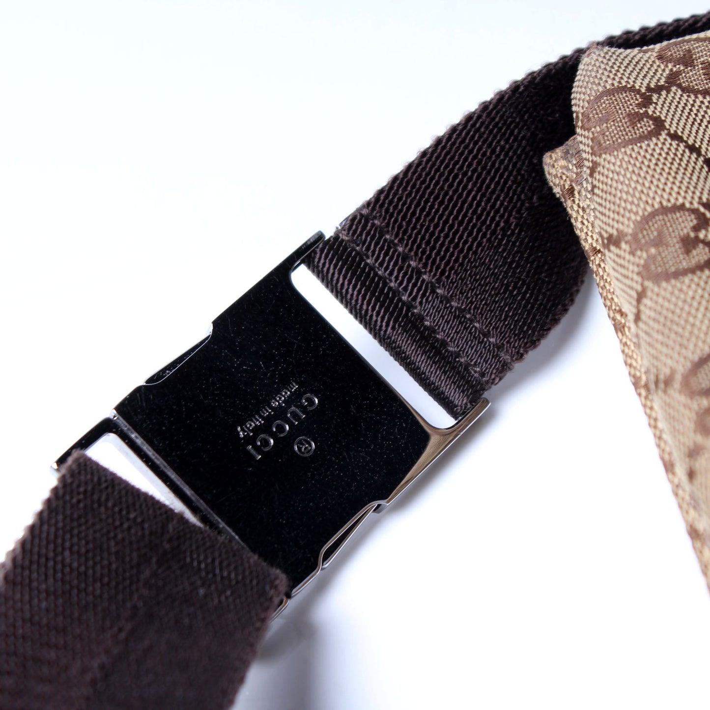 28566 GG Canvas Waist Bag