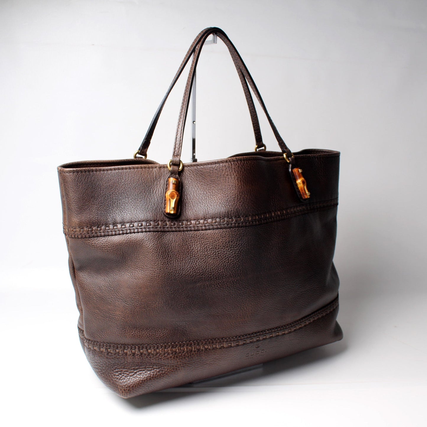 339000 Bamboo Leather Tote