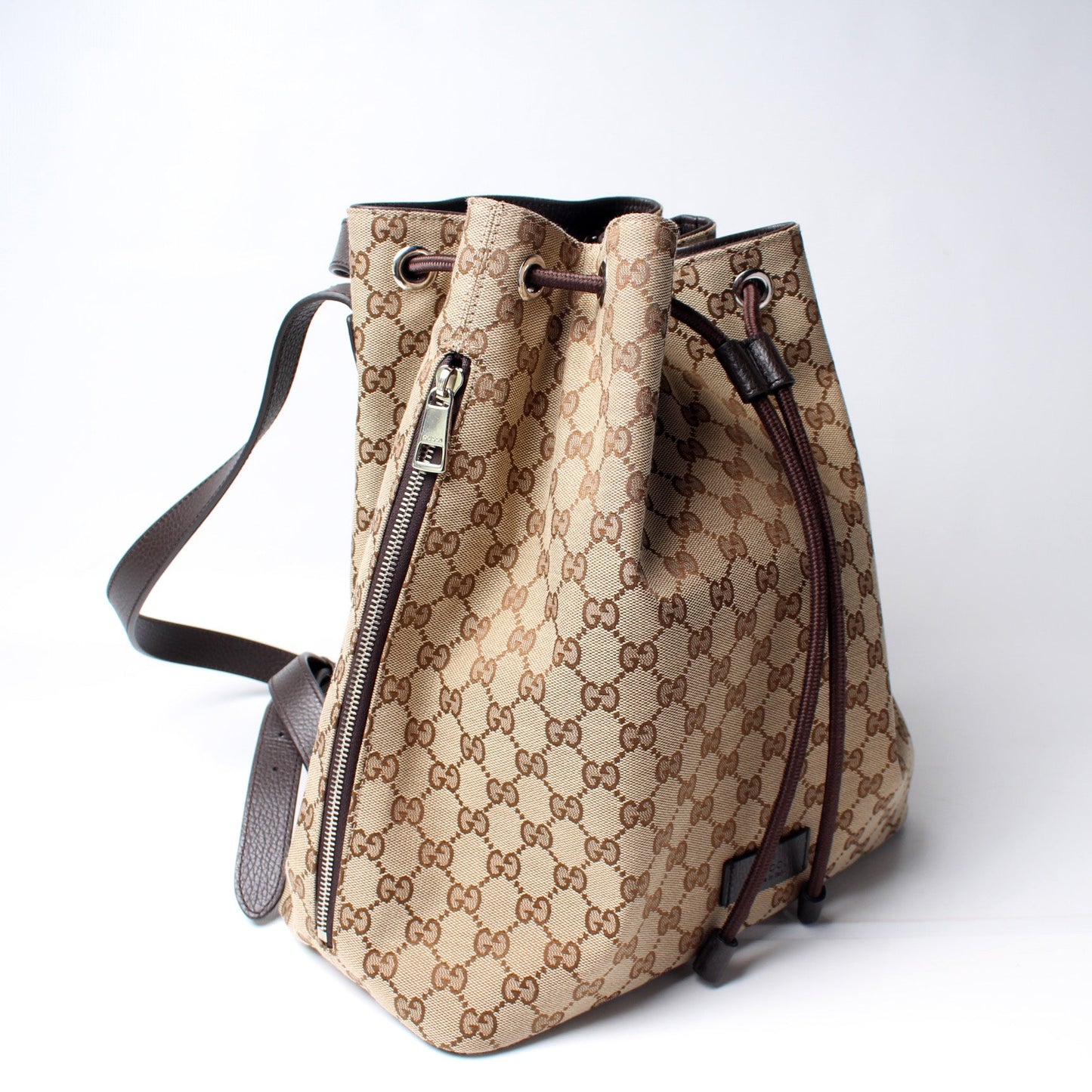449175 GG Canvas Drawstring Backpack
