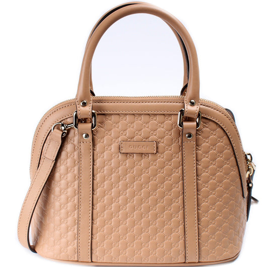 449654 Mini Dome Bag Guccissima