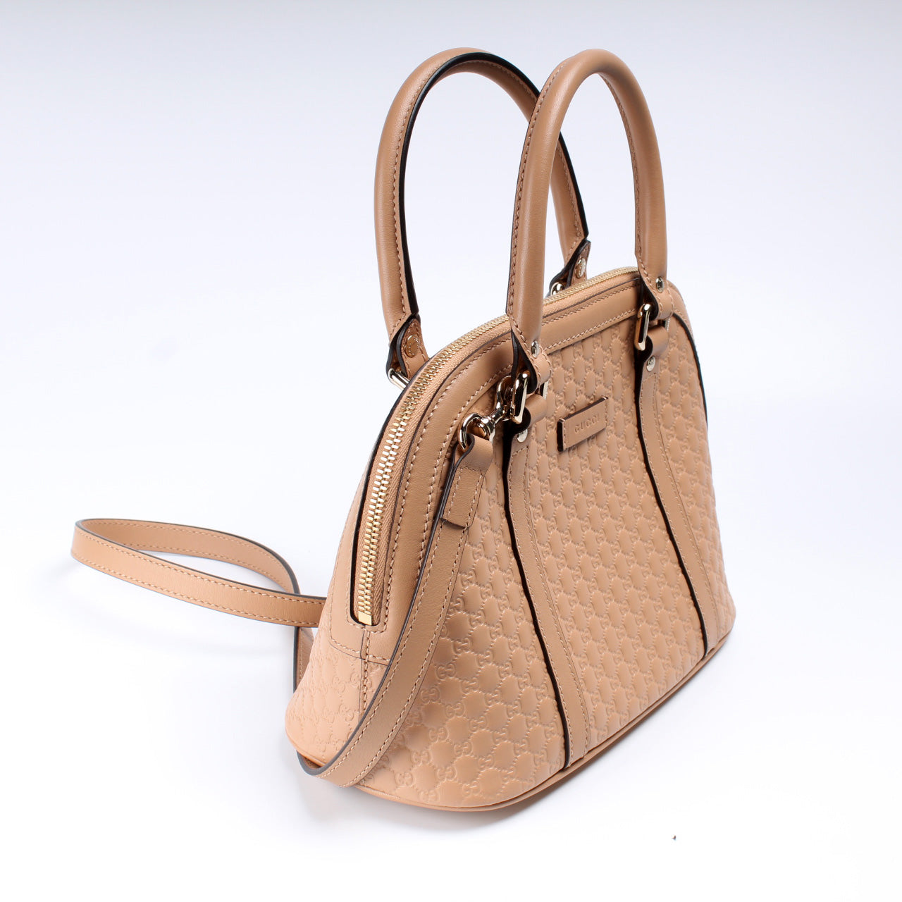449654 Mini Dome Bag Guccissima