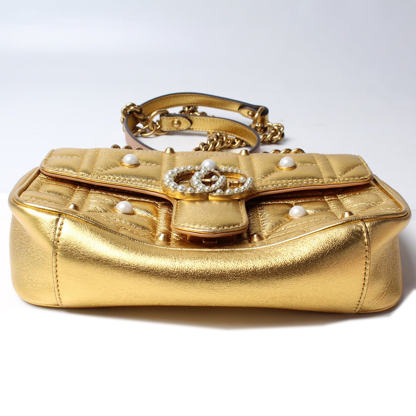 446744 Marmont Shoulder Mini Flap
