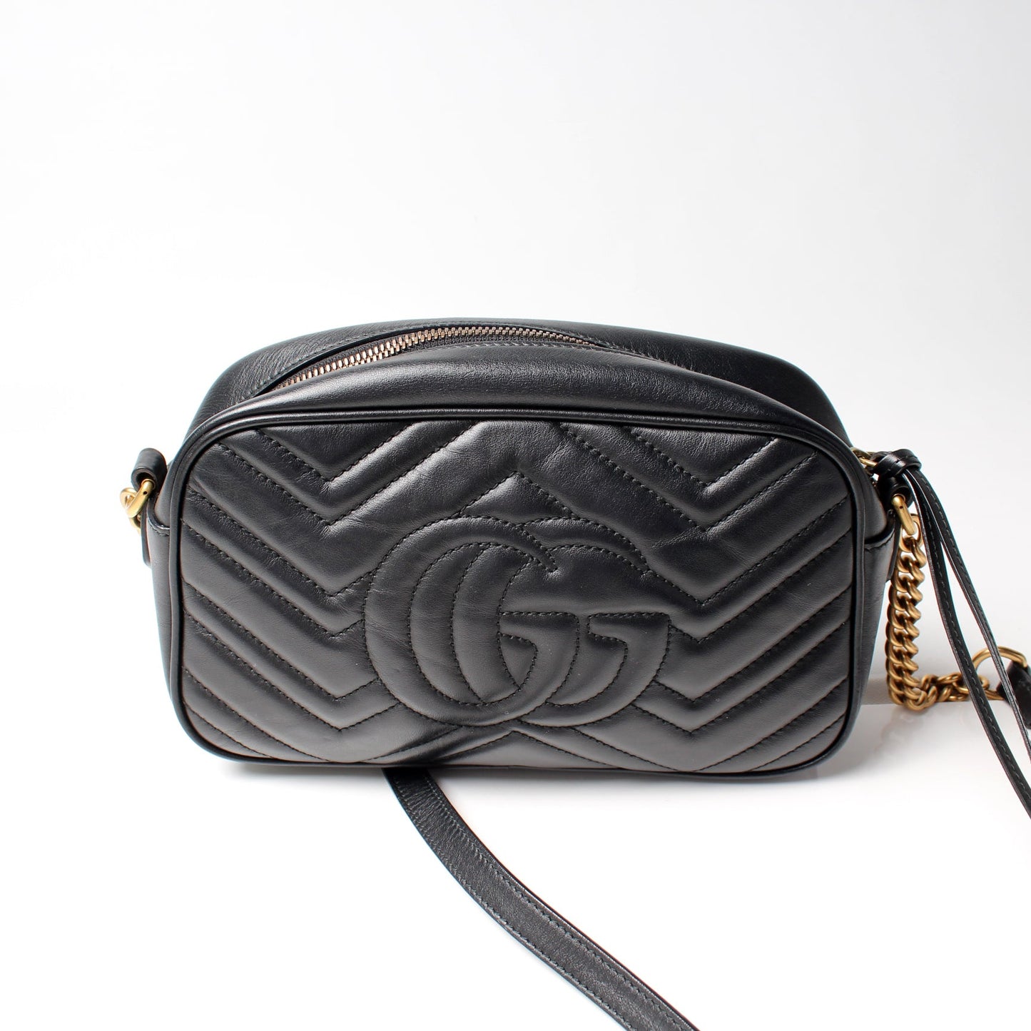 447632 Marmont Small Leather Camera