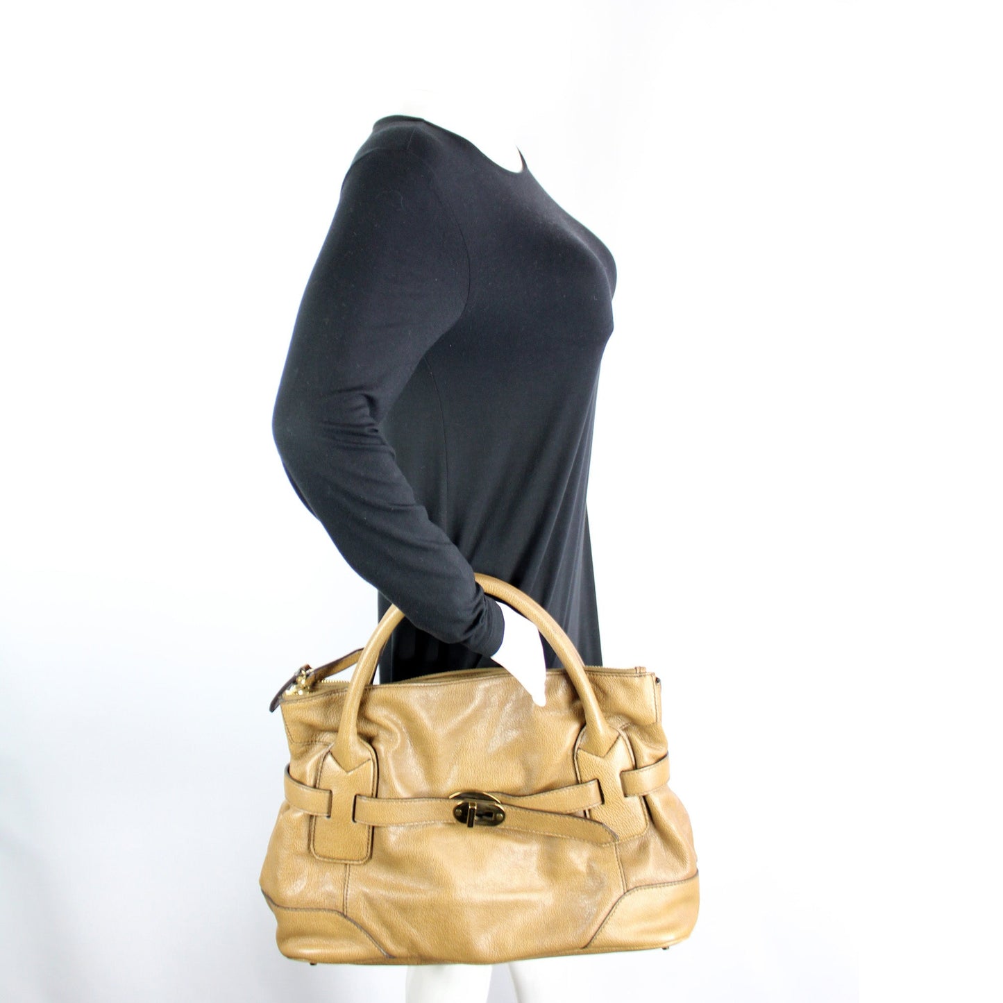 3763767 Buffalo Leather Tote