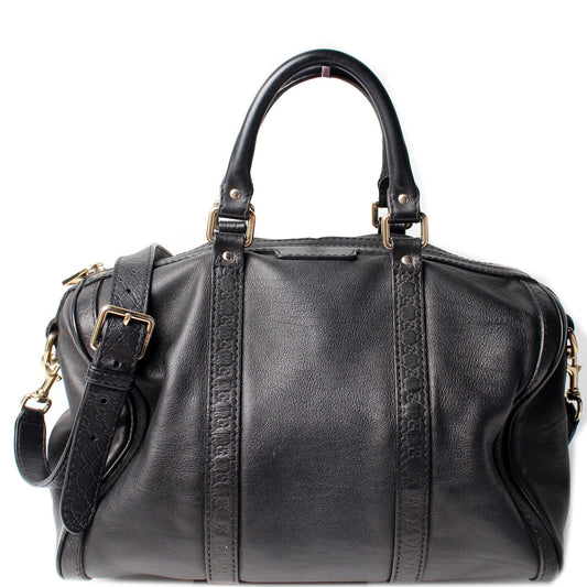 247205 Boston Bag Leather