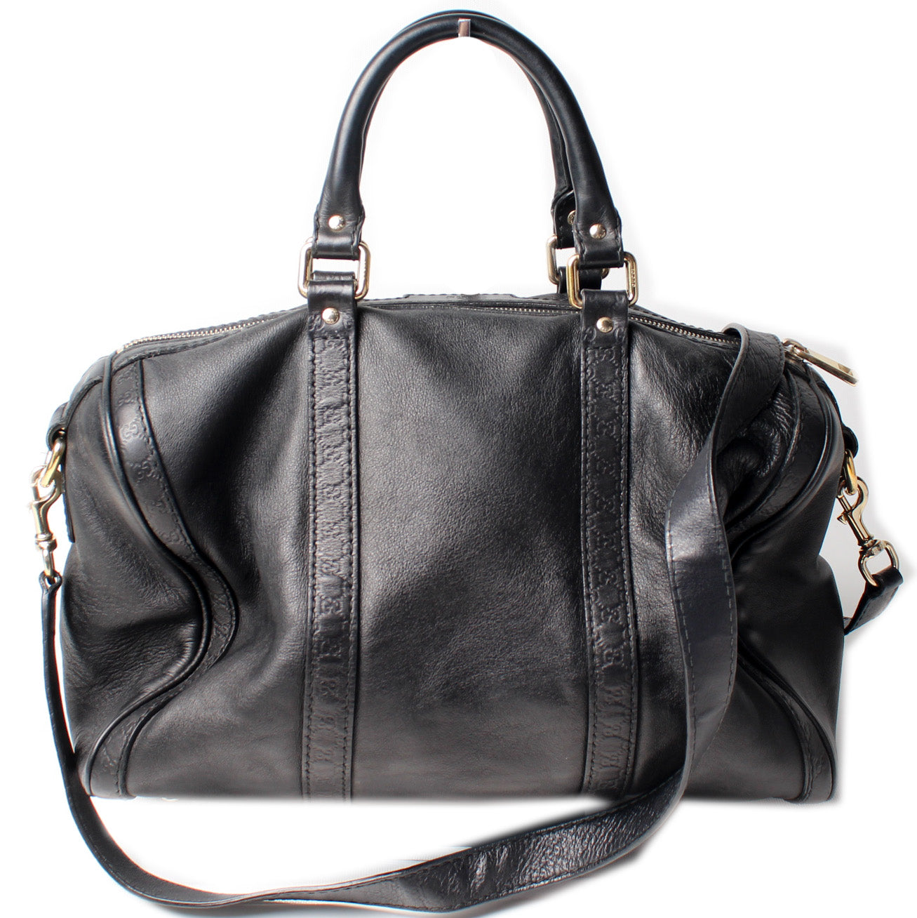 247205 Boston Bag Leather