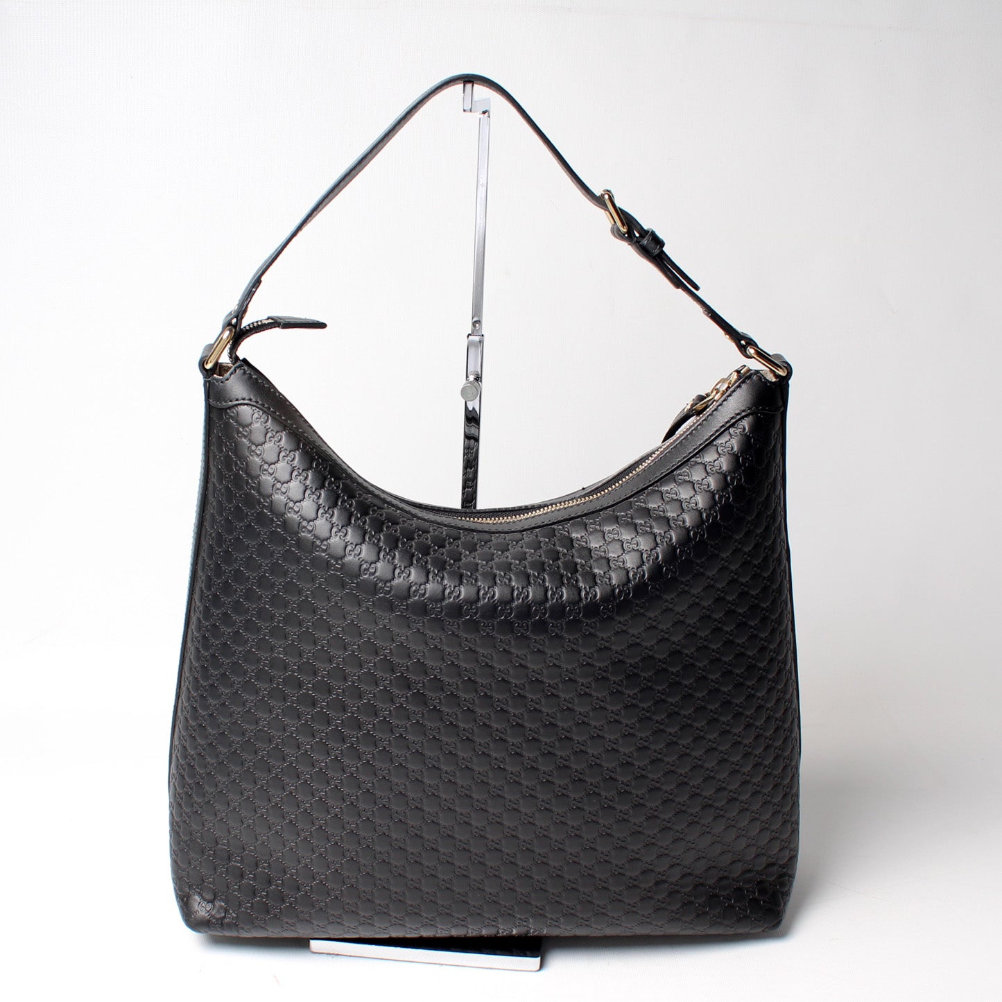 449732 Margaux Shoulder Bag Micro Guccissima