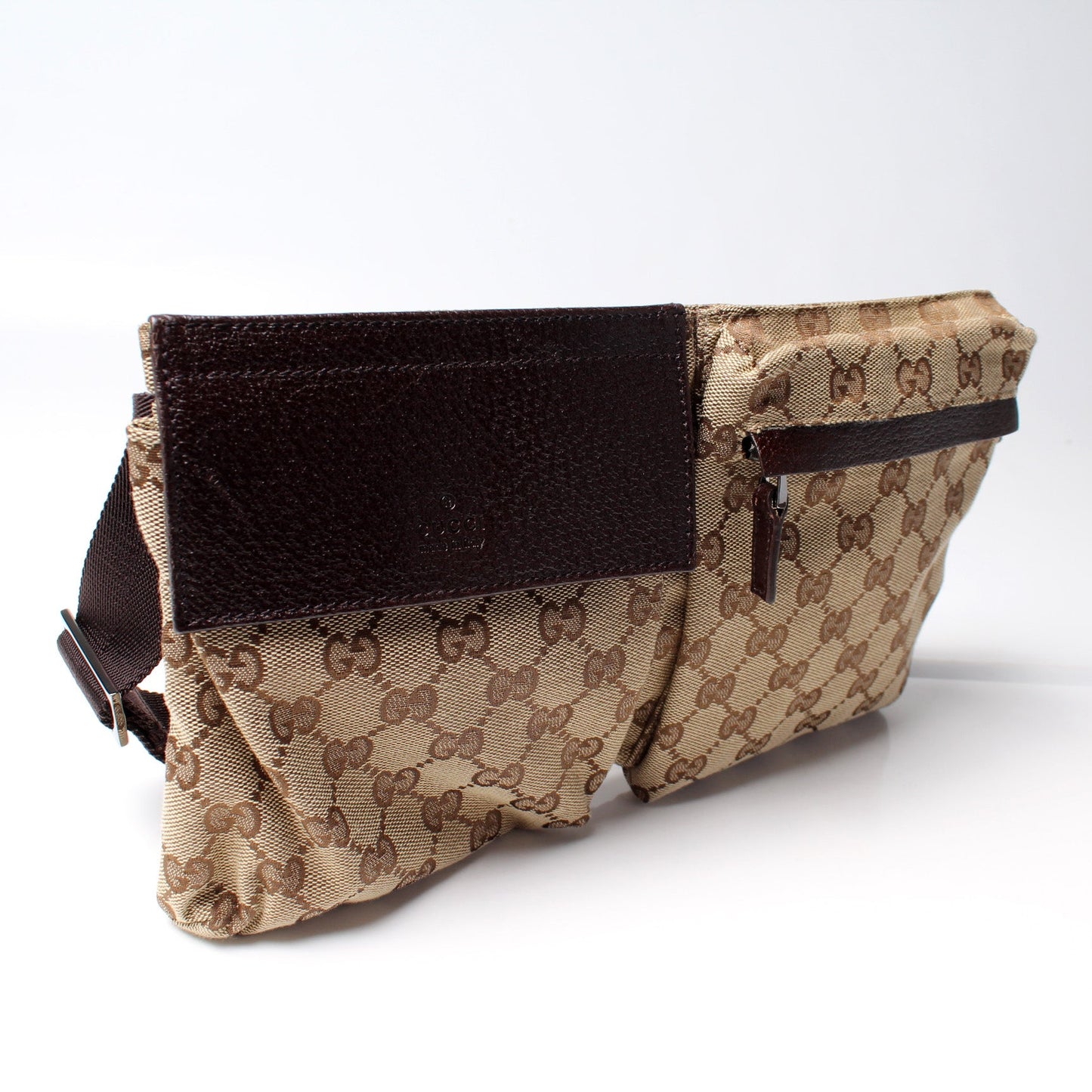 28566 GG Canvas Waist Bag