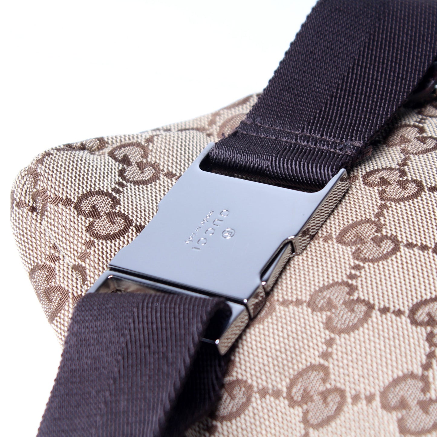 28566 GG Canvas Waist Bag