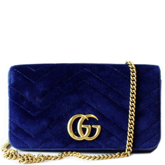 488426 GG Marmont Mini Velvet