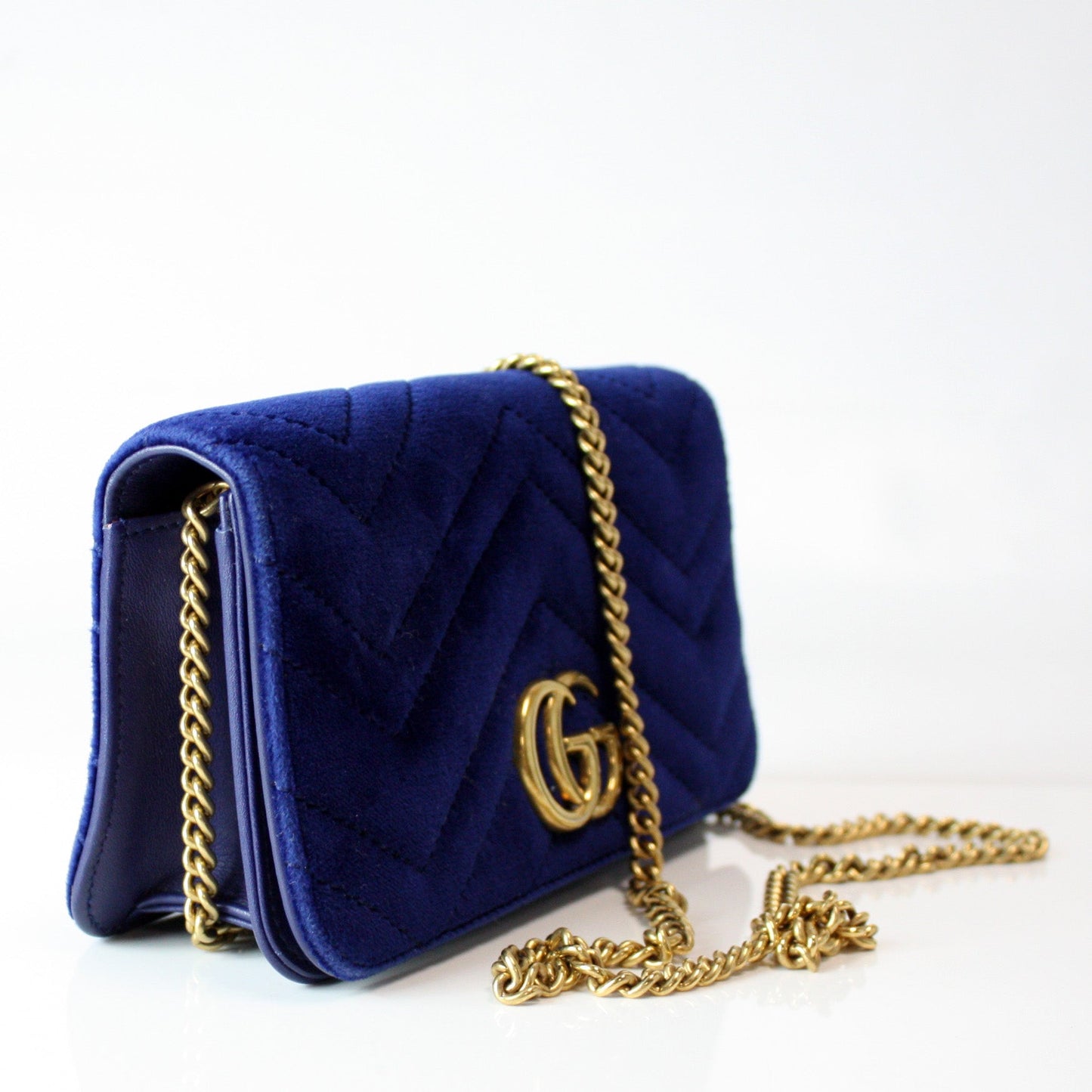 488426 GG Marmont Mini Velvet