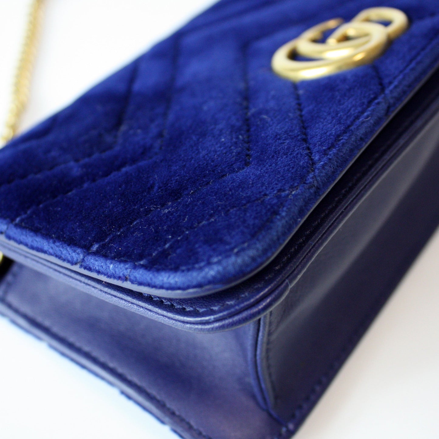 488426 GG Marmont Mini Velvet