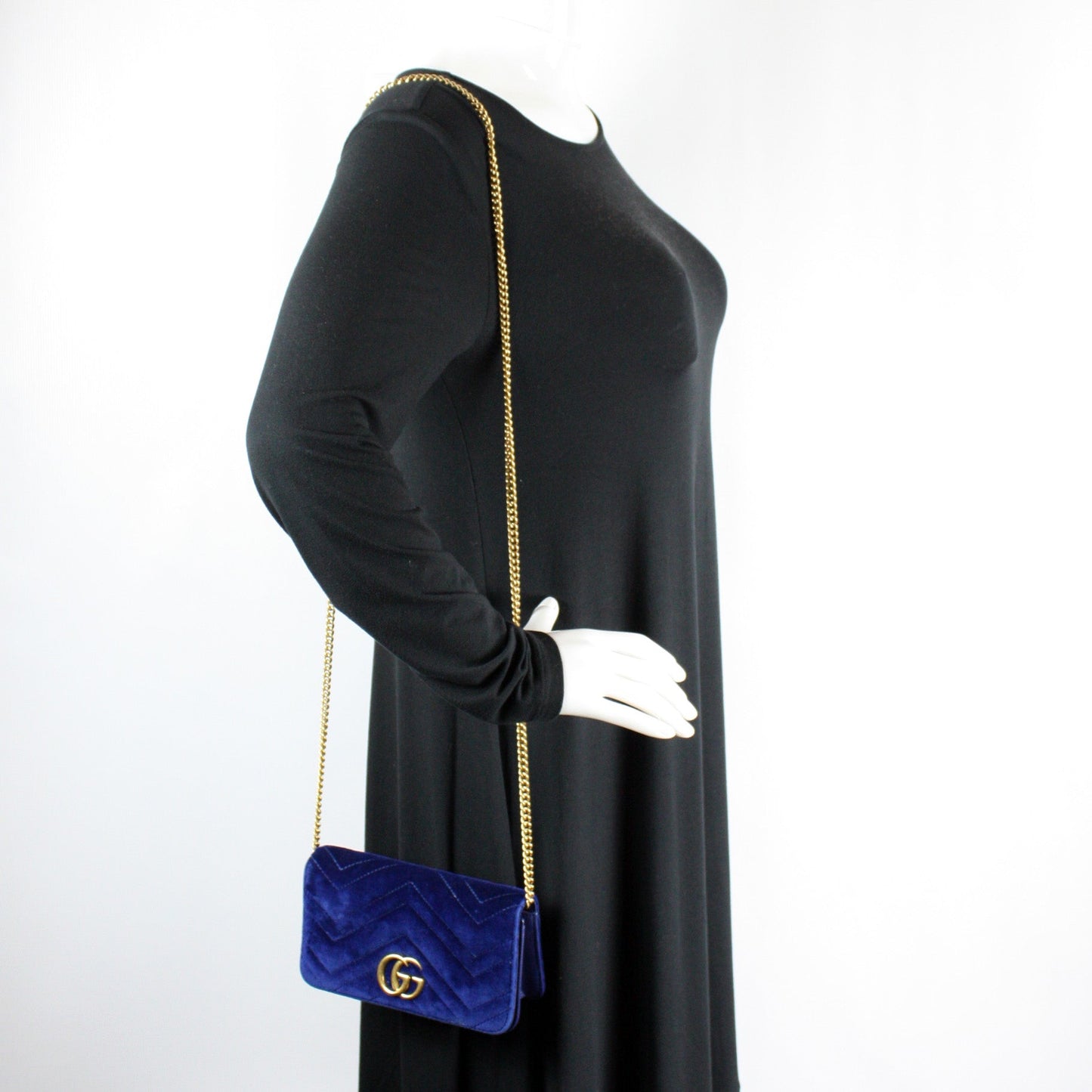 488426 GG Marmont Mini Velvet