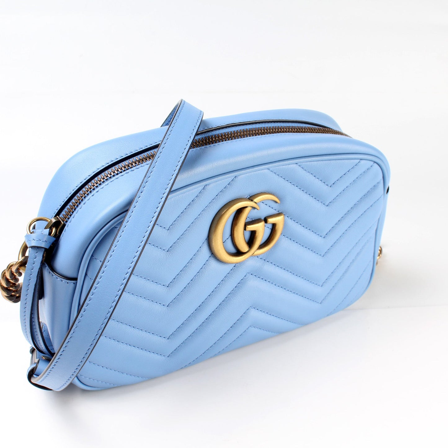 447632 Marmont Small Leather Camera